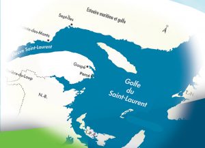 Carte du golfe du Saint-Laurent